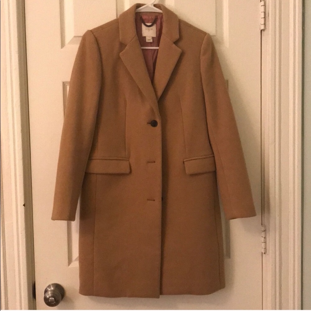 J Crew Camel coat